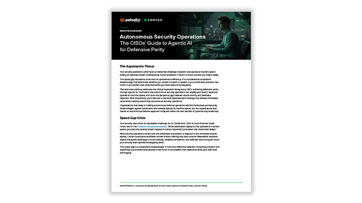 Autonomous Security Operations: The CISO’s Guide to Agentic AI