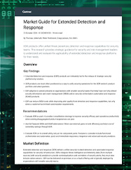 2024 Gartner® Market Guide for Extended Detection and Response
