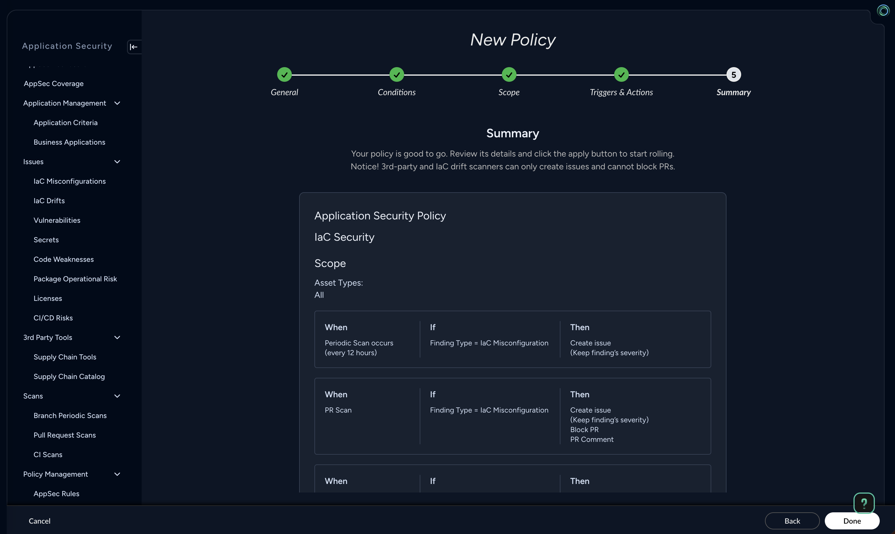 Enforced guardrails and prevent drift