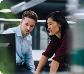 technicians collaborating