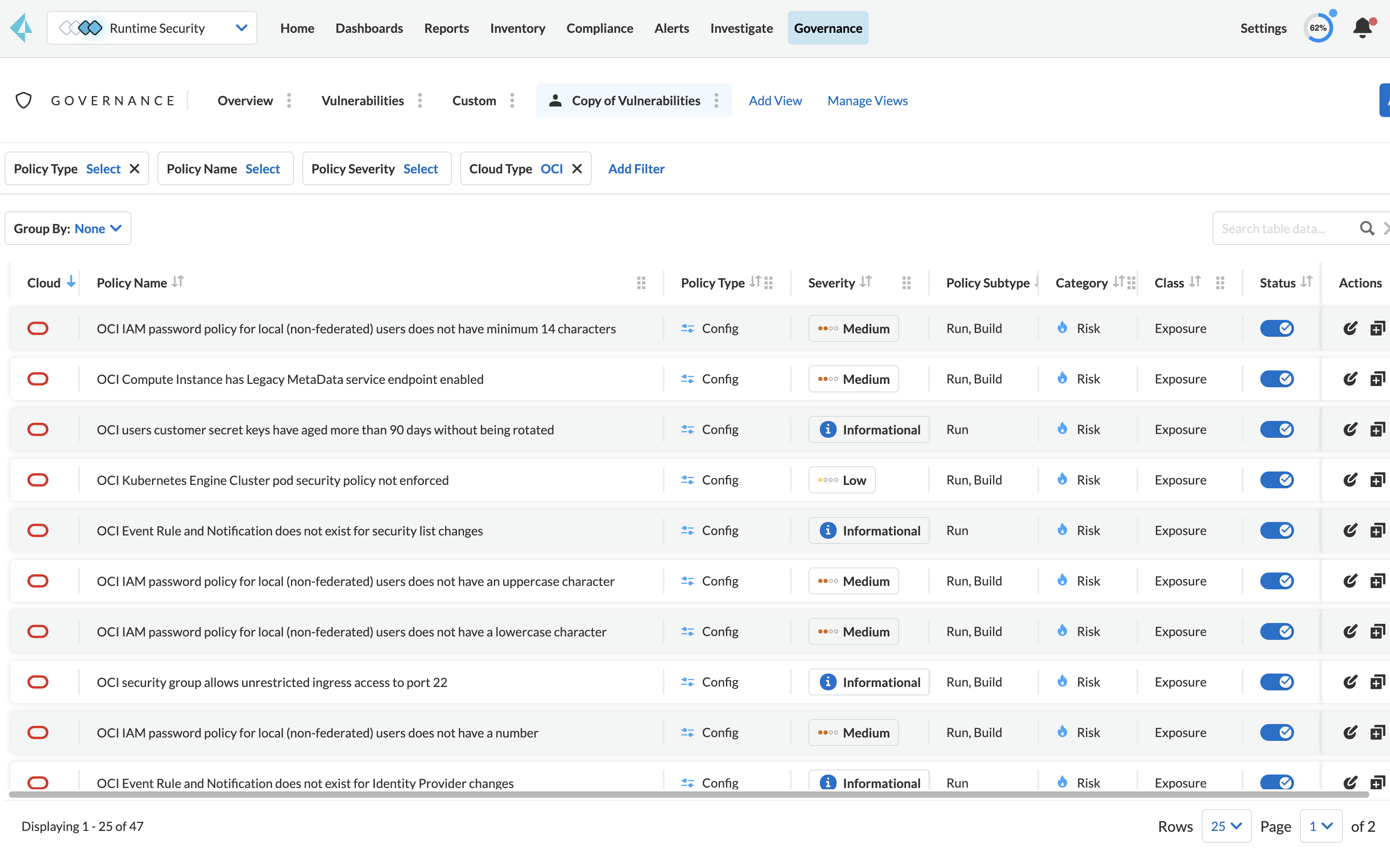 Oracle Cloud Infrastructure